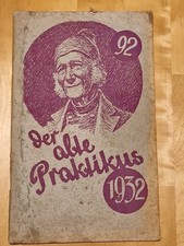 Der alte praktikus 1932 - alte,
