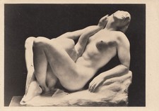 Postkarte Erotik, HDK 417 Leda mit dem Schwan