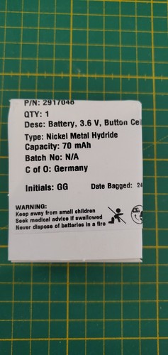 Varta 55608603059 akku - akku,, 3.6