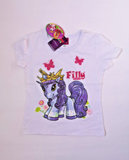 Filly T-Shirt Kurzarm Weiß