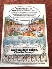 Lauf um dein Leben Charlie Brown Kinoplakat Poster A1, Peanuts, EA 1977, Snoopy