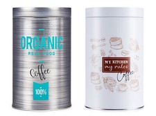 KAFFEEDOSE Ø11cm aus Metall