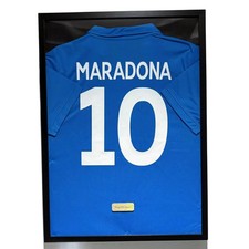 Napoli Diego Maradona Jersey Framed, Diego Maradona Shirt Framed