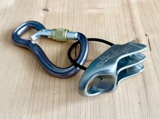 Petzl Reverso Sicherungs-/Abseilgerät mit Black Diamond Gridlock HMS-Karabiner