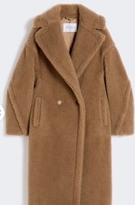 Original MAX MARA Teddy Bear Icon Coat - Kamel Gr.S *NEU* UVP 2355,-€