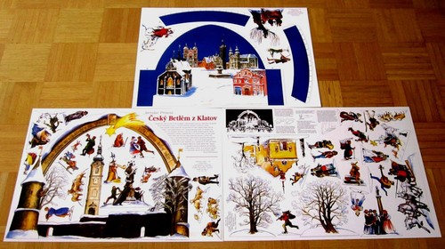 Weihnachtskrippe papier pappe - weihnachtskrippe,
