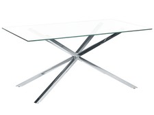 Esstisch glas transparent - esstisch,