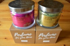 PartyLite 2 x Duftwachsgläser  leer zum Kerzen ziehen oder Deko. OVP