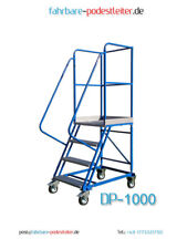 Fahrbare Podestleiter 3 Stufen