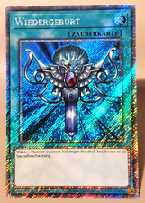 Wiedergeburt Neu! Platinum Secret Rare Yugioh Deutsch 1. Auflage RA03-052