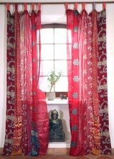 Vorhang / Gardine 2 Stück