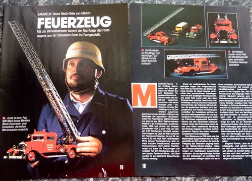 Märklin werksfeuerwehr als - mÄrklin, werksfeuerwehr..als