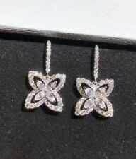 Ohrhänger Schmetterling Zirkonia Silberne Ohrringe Damenschmuck Box1