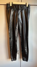 Slinkystylez Classic Contour Leder Leggings S Sensipelle Schwarz