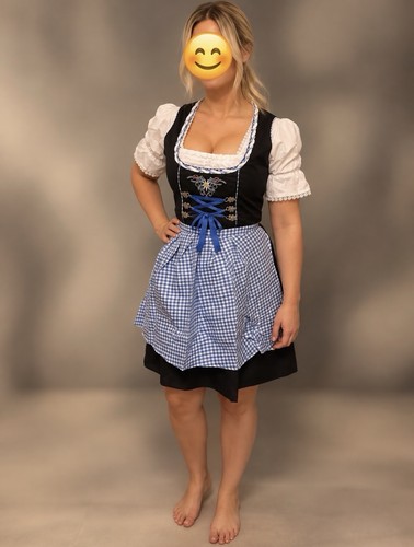Dirndl komplettpaket s - komplettpaket, gr.36