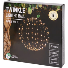 LED Drahtkugel Leuchtkugel 30