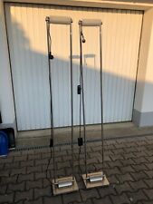 2 SOMPEX DESIGNER STEHLEUCHTEN, CA.180CM, DEFEKT s.h.NP Vintage