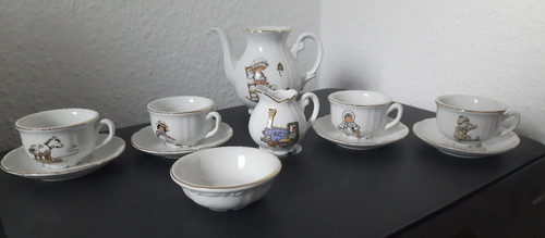 Kinder kaffeeservice mit - mit, motiv