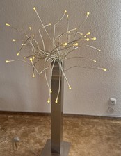 Vintage IKEA Stranne LED bodenlampe Medusa Lampe Edelstahlfuß biegsame Arme 80e 