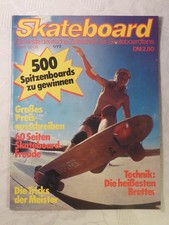 alte Zeitschrift Skateboard