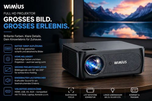 Wimius full beamer - full, hd