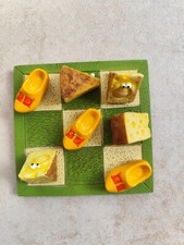 Brettspiel Tik Tak Toe Käse