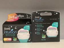 24 Wilkinson Intuition Naturals Sensitive Care Rasierklingen für Damen Neu & OVP