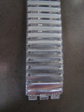 SWATCH Flexband Zugband Stretchband Uhrenarmband*silber* neu+original