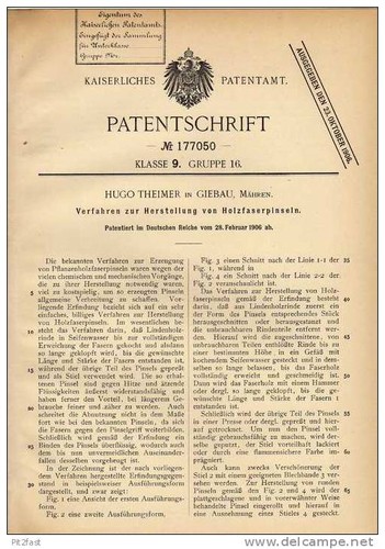 Original patentschrift h - original,