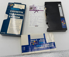 Vintage Video Casette Cleaning