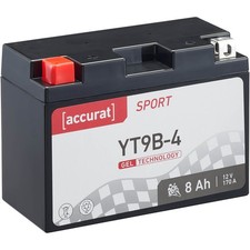 Motorradbatterie YT9B-BS Gel