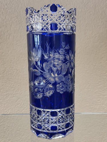Meissen bleikristallvase - meissen, in