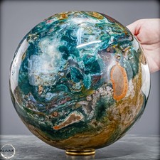 Natürliche Ocean-Jaspis-Achat