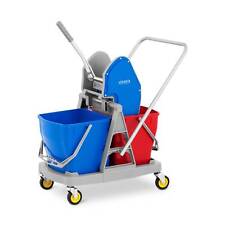 Putzwagen mit Presse Mop Eimer