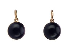 Jugendstil 585 Gold Onyx