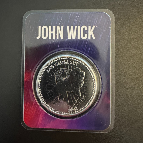 John wick continental coin - john, 1