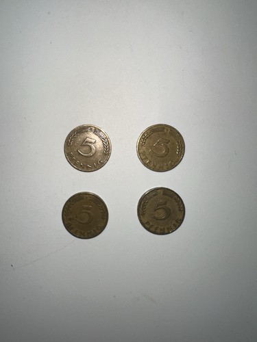 Pfennig brd 1950 f - brd, g