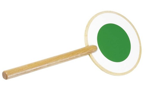 Signalkelle groß polizeikelle - groß,