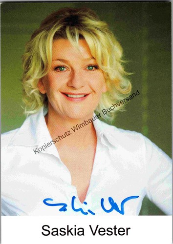 Original autogramm saskia - original,
