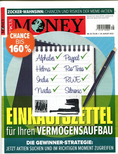 Focus money - money, (august)