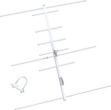 Yagi Antenna VHF UHF 2m 70cm High Gain 8 Elements GMRS Vertical Radio Base Mast