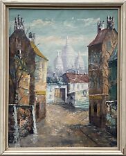 Expressionist Stadtansicht mit