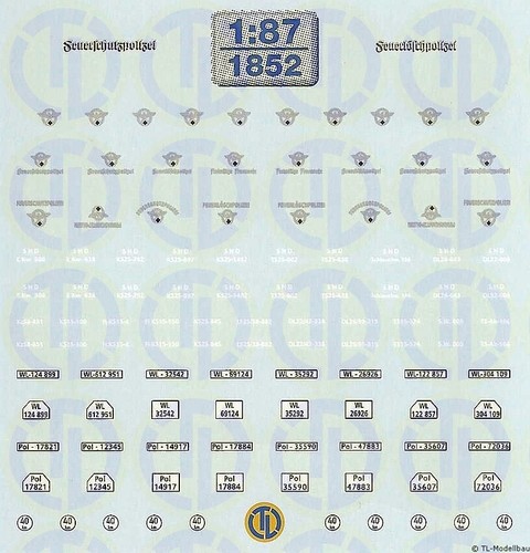 1852 decals - 1852,