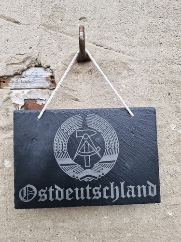 Schiefertafel mit gravur ost - schiefertafel,