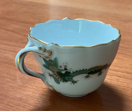 Meissen porzellan mokkatasse - meissen,