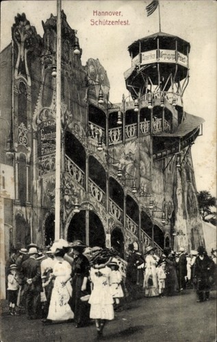 Hannover schützenfest - ak,