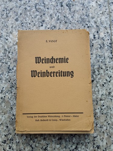 Weinchemie und weinbereitung - weinchemie,
