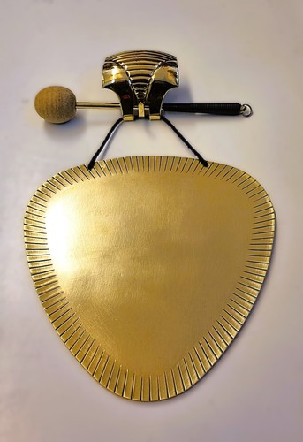 Messing gong schlegel - 50,