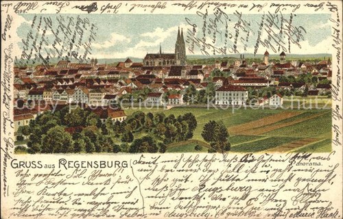 Regensburg bayern stadtbild - regensburg,