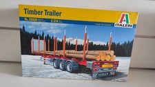 Anhänger Transport Brennholz Timber Trailer Italeri Kit 1-24 Modell Lkw 3868